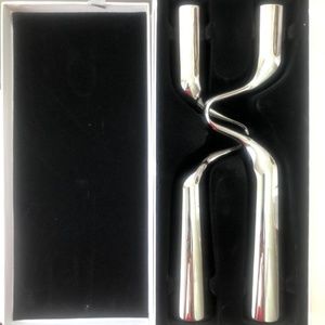 NEW Menu Double Candle Holders, Steel